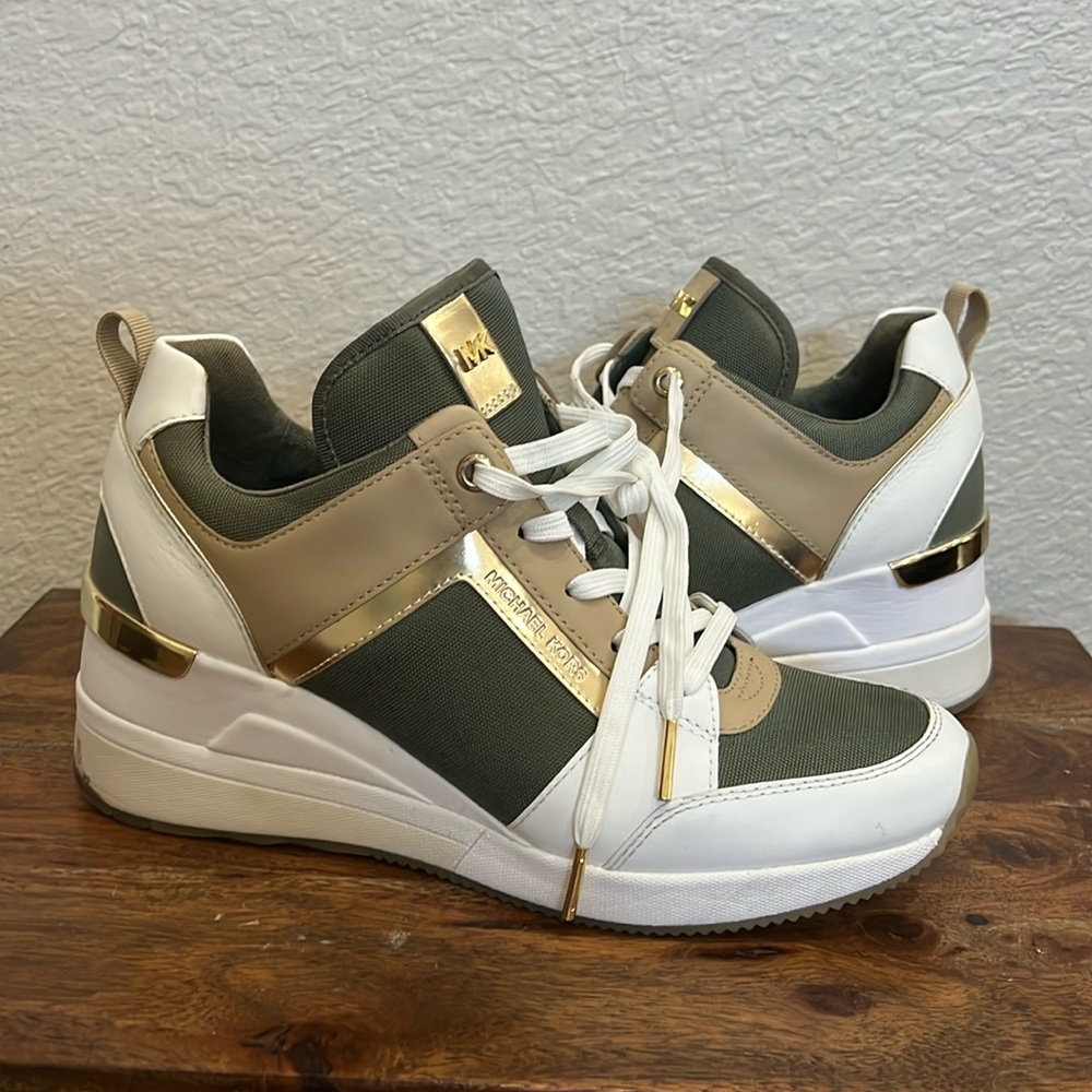 Michael Kors Green Tennis Shoes